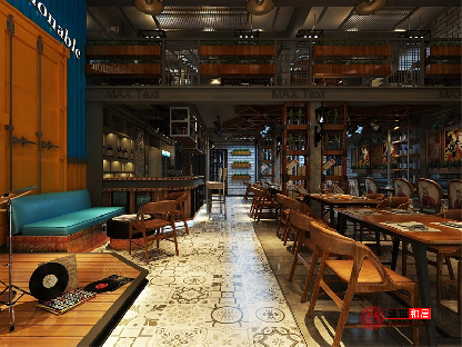 合肥廬陽區(qū)燒烤店設(shè)計(jì)裝修案例